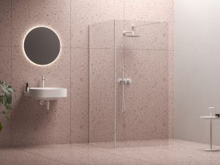 Душевая перегородка Ravak Walk-In Wall 120 GW1CG4E00Z1 профиль белый стекло Transparent